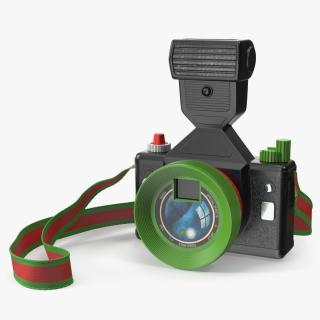 3D Toy Camera with Flash