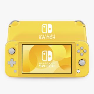 Nintendo Switch Lite Yellow 3D