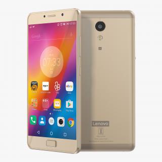 Lenovo P2 Champagne Gold 3D model