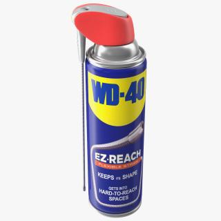 WD 40 EZ REACH Penetrative Lubricant Spray 3D