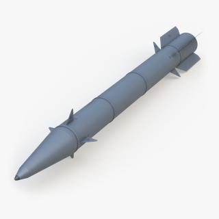 3D Fath-360 Compact Tactical Missile Grey model