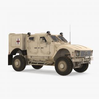 Oshkosh M-ATV Medical Vehicle 3D model