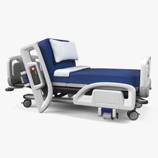 3D model Smart Hospital Bed Sitting Position