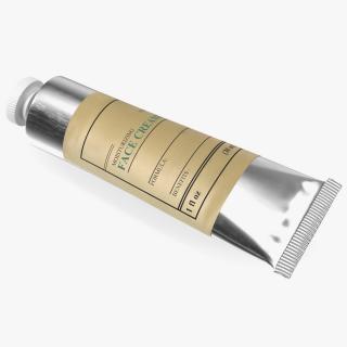 Cosmetic Tube Face Cream 3D model