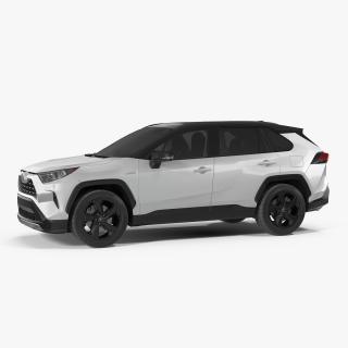 Toyota RAV4 2019 Simple Interior 3D