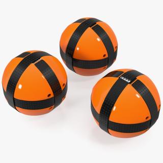 Velcro Target Balls 3D model