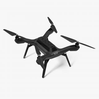 3D R Solo Drone Quadcopter model