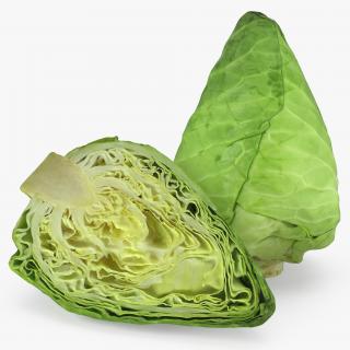 Sweetheart Cabbage Collection 3D model