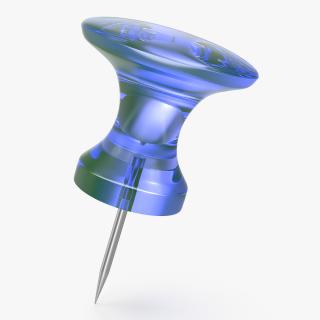 3D model Transparent Push Pin