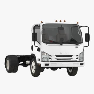 Commercial Truck Isuzu NPR 2018 Simple Interior 3D