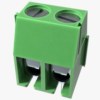 3D model Screw Terminal Block