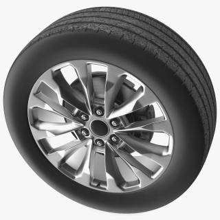 3D SUV Wheel 2