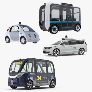 3D model Self Driving Cars 3D Models Collection 2