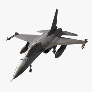 3D Combat Interceptor Fighter Jet Simplified