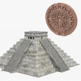 3D model Maya Antiquity Collection