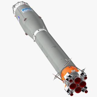 Soyuz 2 Rocket Stage 2 3D