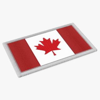 Canada Flag Patch 3D