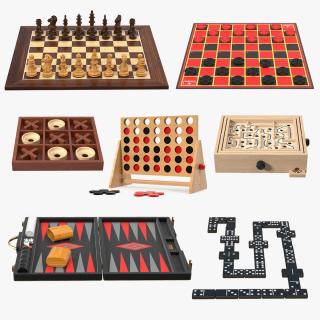 Board Games Collection 6 3D model