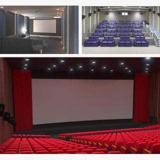 Cinema Interiors Collection 3D