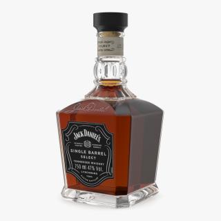 3D Jack Daniels Single-Barrel Dark