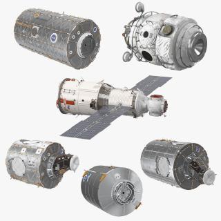 ISS Modules Collection 4 3D model