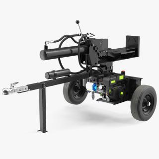 3D Hydraulic Lumberjack Log Splitter model