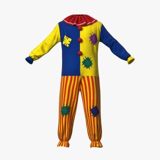 Motley Clown Suit 3D