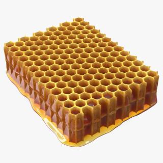 3D Raw Honeycomb model