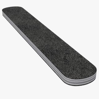 3D Nail File Cushioned Board Double Sided model