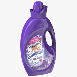 Suavitel Lavender Liquid Fabric Softener Medium 3D