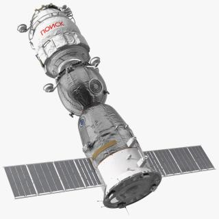 3D Soyuz with Poisk Module model