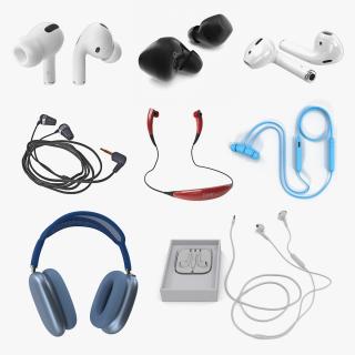 3D Headphones Collection 5 model