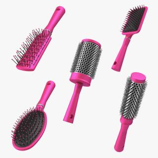 3D model Hair Brushes 3D Models Collection 2