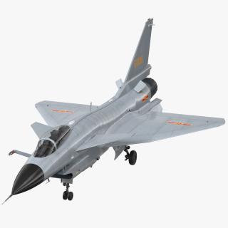 Chengdu J10 A Vigorous Dragon 3D model