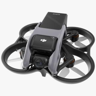 DJI Avata Drone Rigged 3D