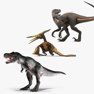 Carnivorous Dinosaurs Collection 3D