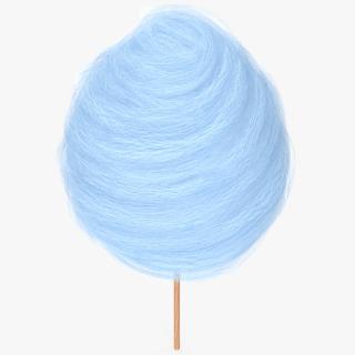 Blue Cotton Candy 3D