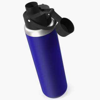 Running Bottle Blue Open 3D model