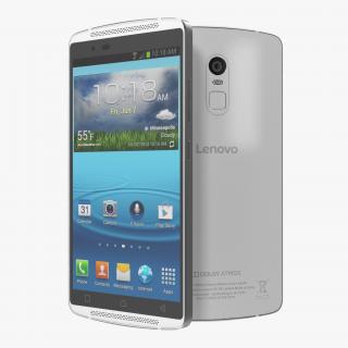 3D model Lenovo Vibe X3 White