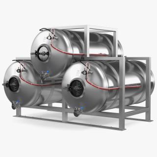 3D model Impiantinox Easybrau Velo Inliner Beer Tank System