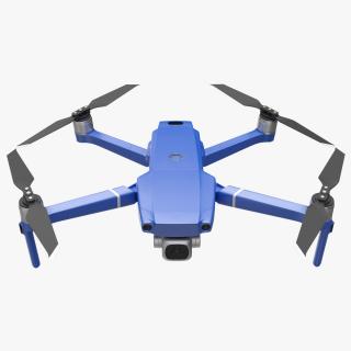 Quadcopter Aerial Drone with Gimbal Mounted Camera Rigged 3D