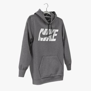 3D Nike Grey Hoodie