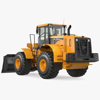 3D model Hyundai HL730 Front End Loader