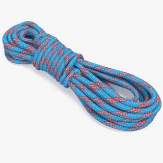 Nylon Climbing Rope 3D model