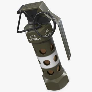 3D M84 Stun Grenade