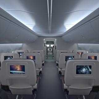 Boeing 737 Interior 3D model