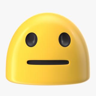 3D Neutral Face Android Emoji