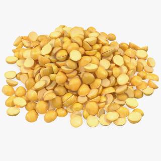 3D model Split Mung Bean Pile