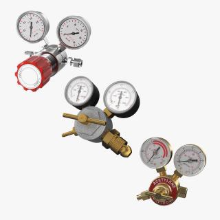 3D Pressure Gauges Collection