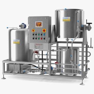 3D Impiantinox Pocket Brau Microbrewery